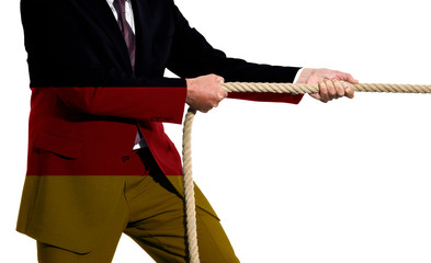 Business Deutschland - Tauziehen