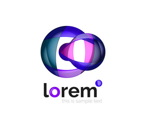 Abstract geometric business icon