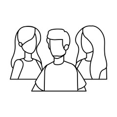 group of people characters