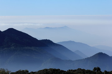 Kew Mae Pan Nature Study Trail on Doi Inthanon National Park, Chiang Mai, Thailand