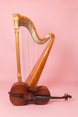 harp and cello