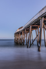 pier at sunset