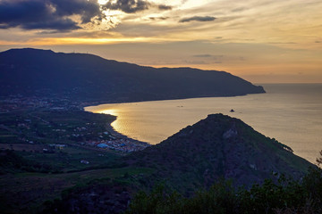 Tramonto sul golfo di Patti - 25