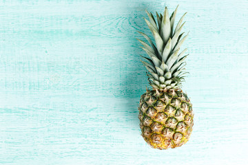 whole pineapple place for text
