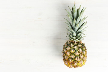 pineapple on shabby background