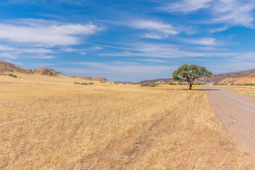 Majestic landscape in Damaraland, Namibia.