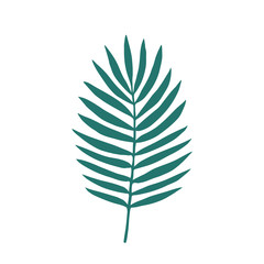 Vector Leave. Silhouette