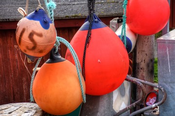 Fischerei, Fischfang, Boje, Bojen, Fischereiboje, Tau, Seil, Netz, Fischernetz, Leine, Strang,...