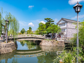 岡山県 倉敷美観地区 白壁の町 © okimo
