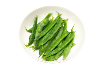 茹で霜降りいんげん