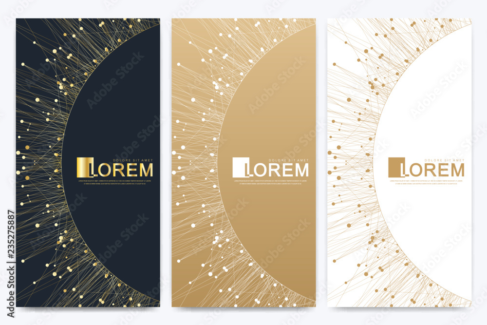 Poster chocolate bar packaging set. trendy luxury product branding template with label pattern for packagin