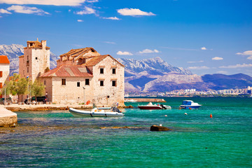 Kastel Stafilic turquoise waterfront view