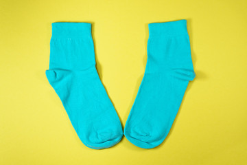 new orange socks