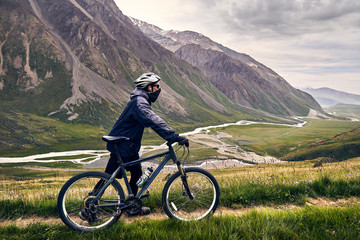 Mountain bike rider