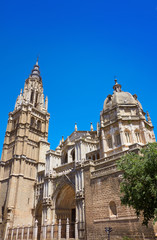 Toledo Cathedral in Castile La Mancha Spain