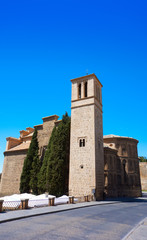 Fototapeta na wymiar Toledo Santiago Arrabal church in Spain
