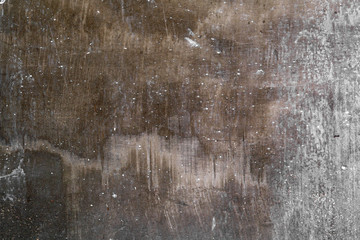 old loft or cement and concrete brown wall or floor crack and dark ground or table for modern interior or vintage exterior decor with texture background and wallpaper retro style at home or resort