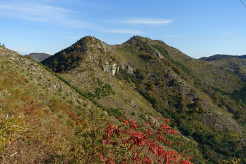 日本の兵庫県高砂市の播磨アルプス