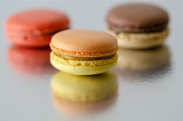 Colorful macaroons
