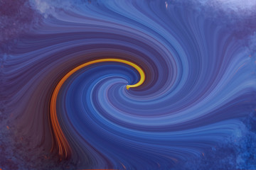 Abstract background in blue and yellow