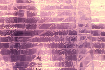 ice figures light holiday background