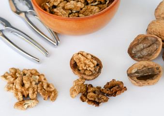 Walnuts from nuts to kernel concept