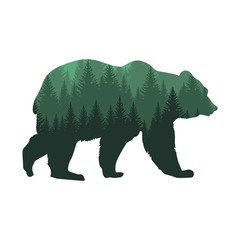 Obraz na płótnie Canvas Медведь