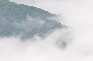 Obraz na płótnie Canvas 雲の流れ