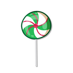 Candy lollipop icon isolated on white background. Vector illustration.