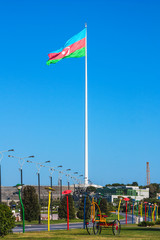 National Flag Square is a large city square off Neftchiler Avenue in Baku, Azerbaijan.  A flag...