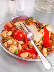 HALLOUMI BEAN CASSOULET