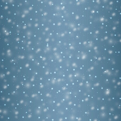 Texture snow bokeh holiday background winter one