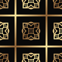 Fototapeta premium Art Deco Seamless Pattern