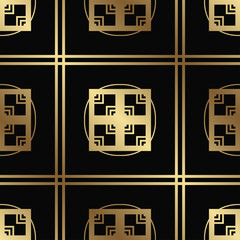 Obraz premium Art Deco Seamless Pattern