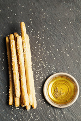 breadsticks or Italian grissini