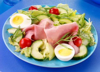 HAM AND EGG SALAD
