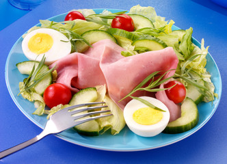 HAM AND EGG SALAD