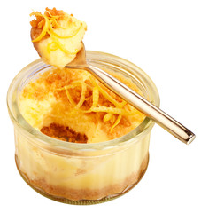 LEMON CHEESECAKE DESSERT CUT OUT