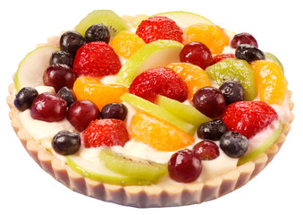 SUMMER FRUITS TART CUT OUT