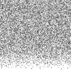 Silver glitter luxury sparkling confetti. Scattere