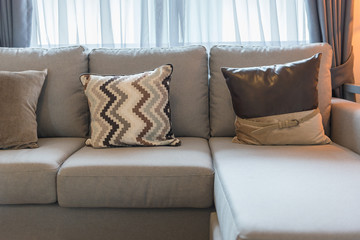 set of sofa and pillows