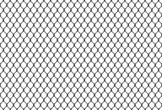 Rabitz chain link fence seamless pattern