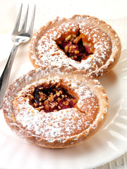 CHERRY ALMOND TARTS