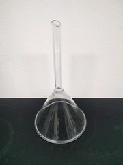 glass test funnel