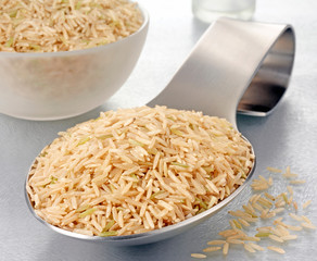 SPOONFUL OF BROWN BASMATI RICE