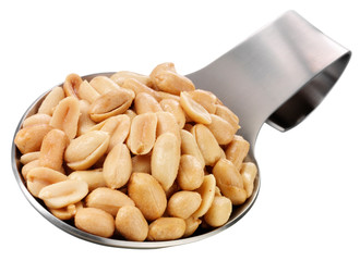 SPOONFUL OF ROASTED PEANUTS CUT OUT