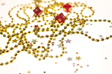 Christmas and New Year holidays background, winter season. Christmas greeting card