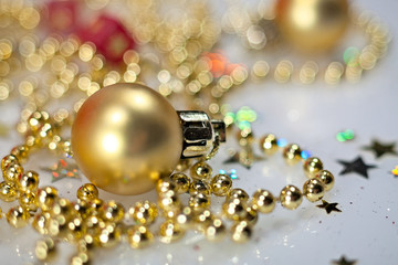 Christmas and New Year holidays background, winter season. Christmas greeting card