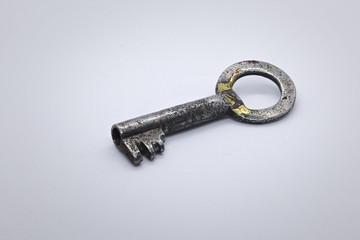 Stary, metalowy klucz