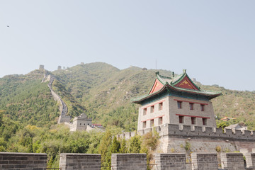 Fototapeta na wymiar Wachturm der Chinesische Mauer